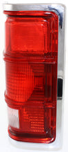 Load image into Gallery viewer, New Tail Light Direct Replacement For DAKOTA 87 - 96 TAIL LAMP RH, Lens and Housing, w/ Chrme Outer Trim, w/o Chrme Inner Stripes CH2801110 4482576 - US AUTO PARTS PLUS