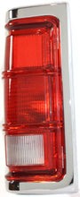 Load image into Gallery viewer, New Tail Light Direct Replacement For DODGE FULL SIZE P/U 88 - 93 TAIL LAMP LH, Lens and Housing, w/ Chrome Trim CH2808103 55054795 - US AUTO PARTS PLUS