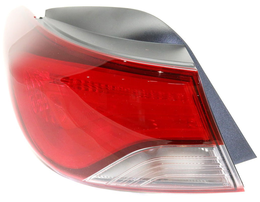 New Tail Light Direct Replacement For ELANTRA/ELANTRA COUPE 14 - 16 TAIL LAMP LH, Outer, Assembly, Halogen, (Sedan, Korea Built Vehicle) HY2804130 924013X230 - US AUTO PARTS PLUS