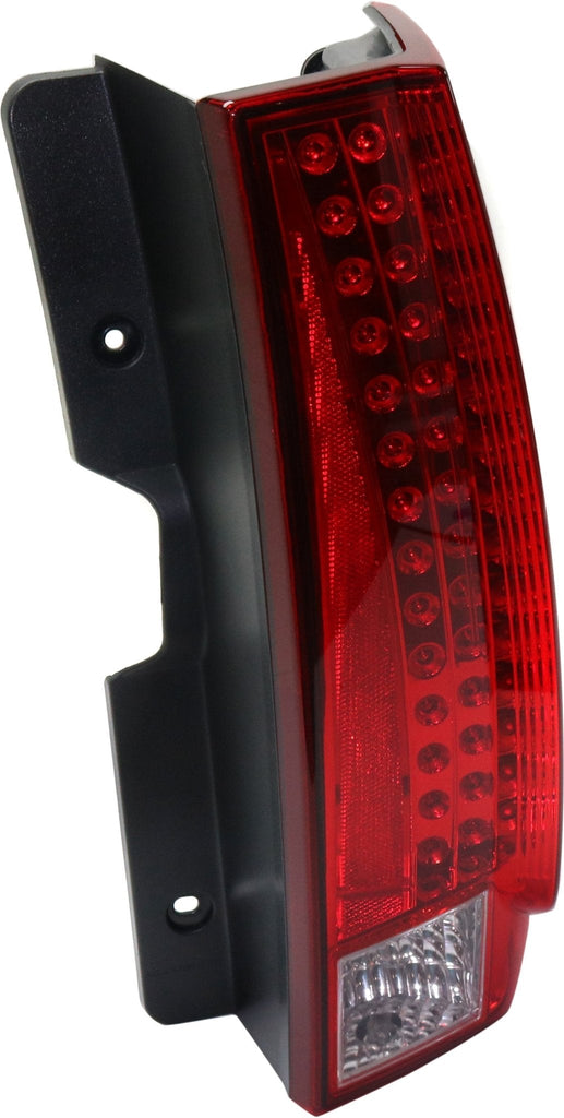 New Tail Light Direct Replacement For ESCALADE/ESCALADE ESV 07 - 14 TAIL LAMP RH, Assembly, LED, Red and Clear Lens, (Escalade ESV, Base Model) - CAPA GM2801232C 22884388 - US AUTO PARTS PLUS