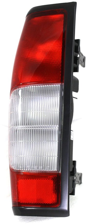 New Tail Light Direct Replacement For FRONTIER 98 - 00 TAIL LAMP LH, Lens and Housing, w/ Smoke Reverse Lens, 4WD/2WD (2.4L Eng.) To 9 - 99 NI2818102 265593S525 - US AUTO PARTS PLUS