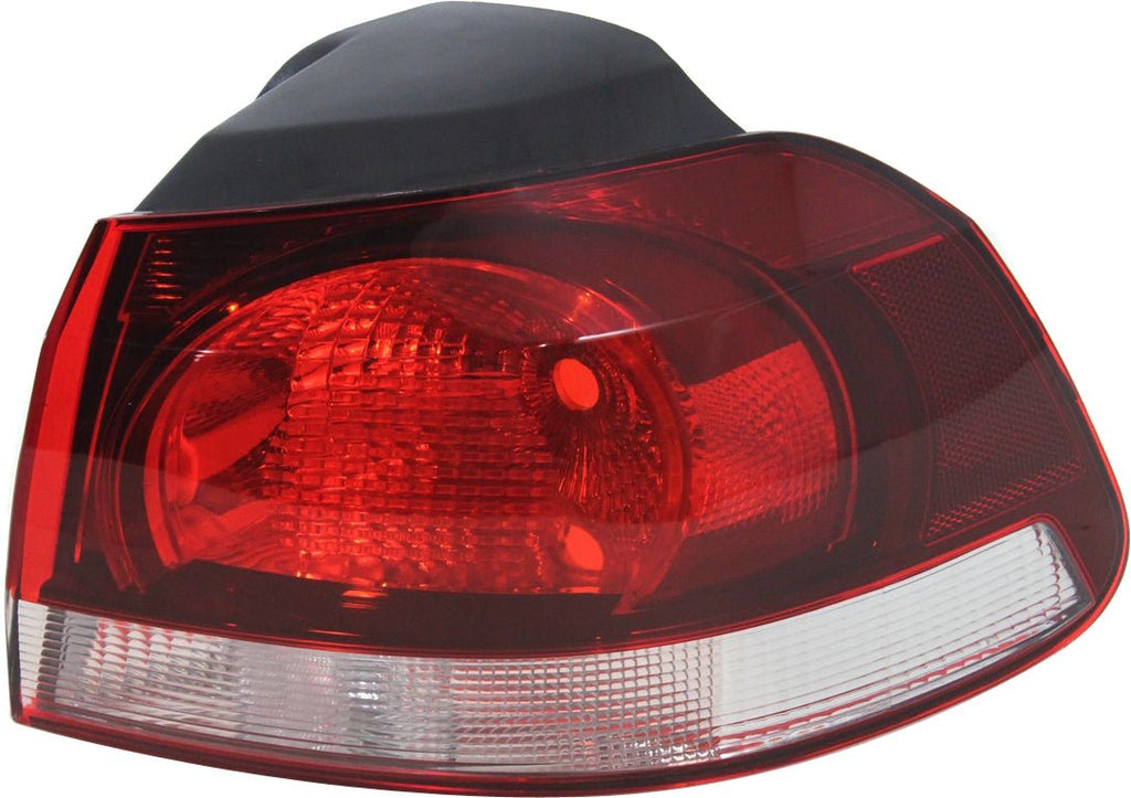 New Tail Light Direct Replacement For GOLF/GTI 10 - 14 TAIL LAMP RH, Outer, Lens and Housing, Halogen, Hella Brand VW2805106 5K0945096G - US AUTO PARTS PLUS