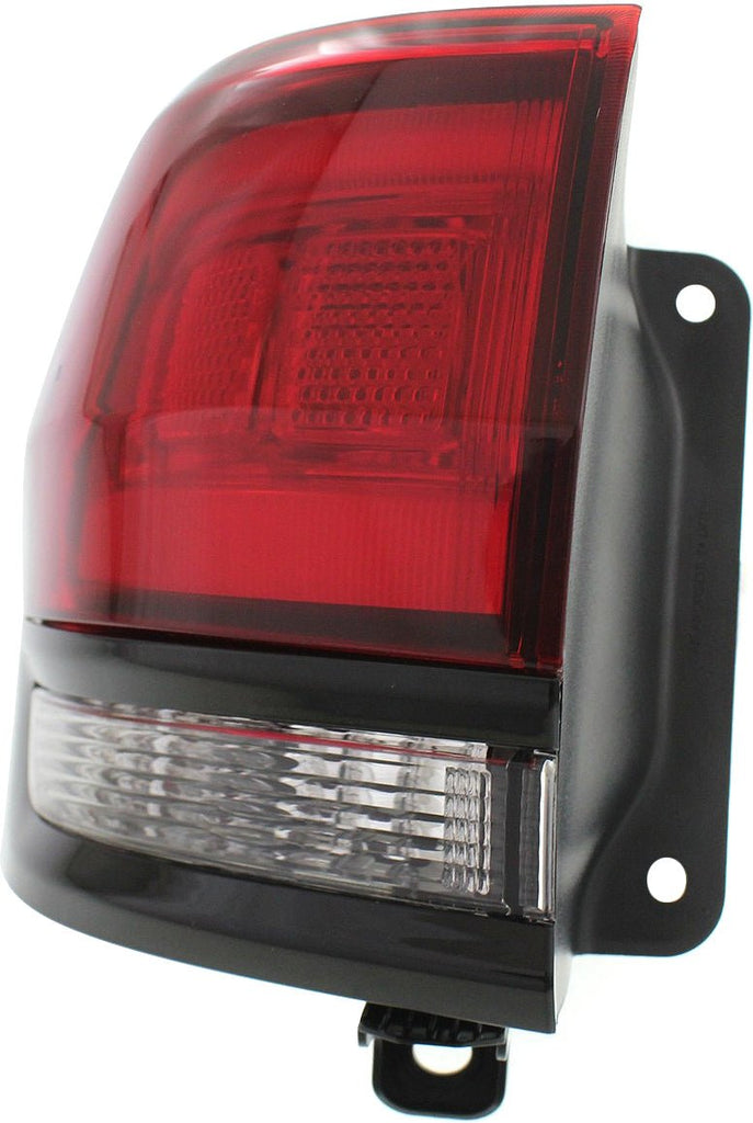 New Tail Light Direct Replacement For GRAND CHEROKEE 14 - 21 TAIL LAMP LH, Outer, Assembly, w/ Black Bezel, SRT/Trackhawk Models CH2804108 68142943AH - US AUTO PARTS PLUS
