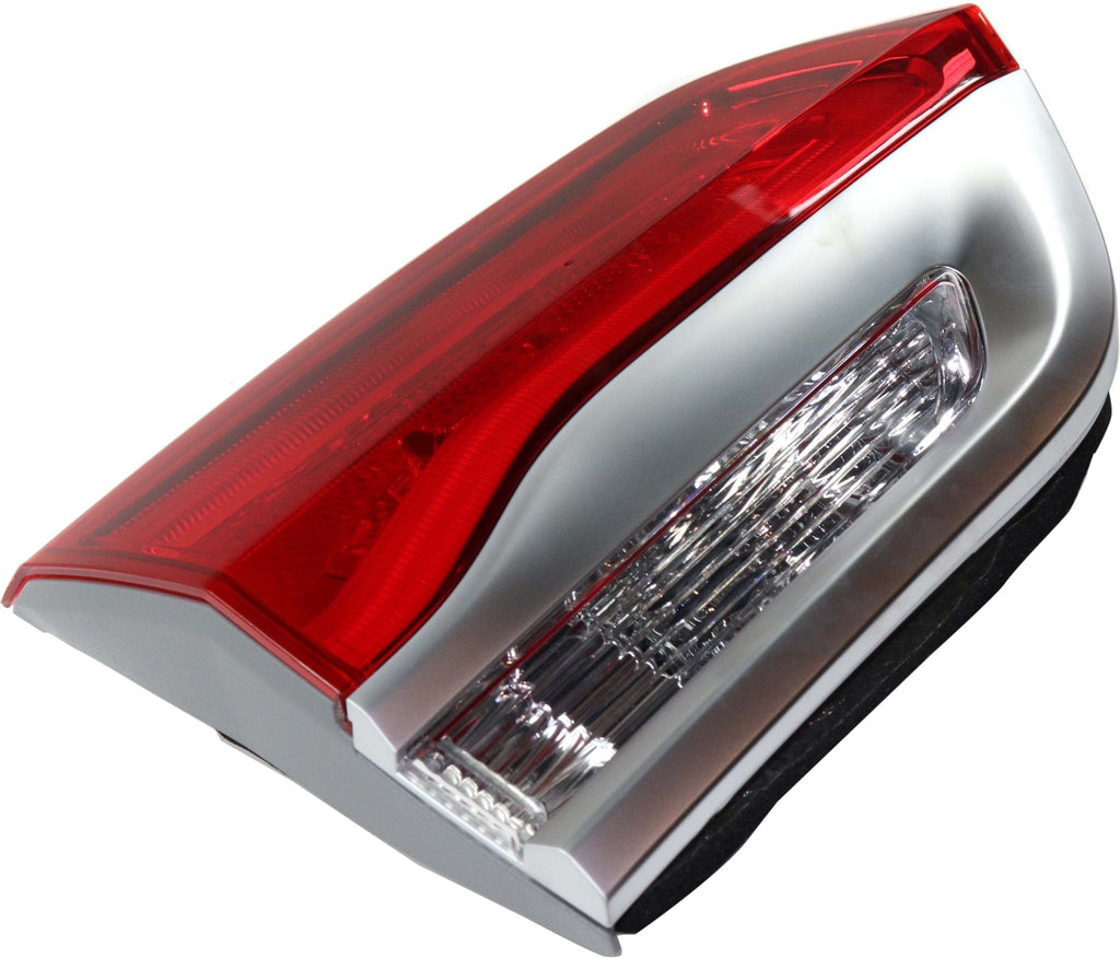 New Tail Light Direct Replacement For GRAND CHEROKEE WK 14 - 22 TAIL LAMP LH, Inner, Assembly, Laredo/Limited/Overland/Summit Models, Granite Trim, w/ Platinum Insert - CAPA CH2802112C 68236137AF,68236137AB - US AUTO PARTS PLUS