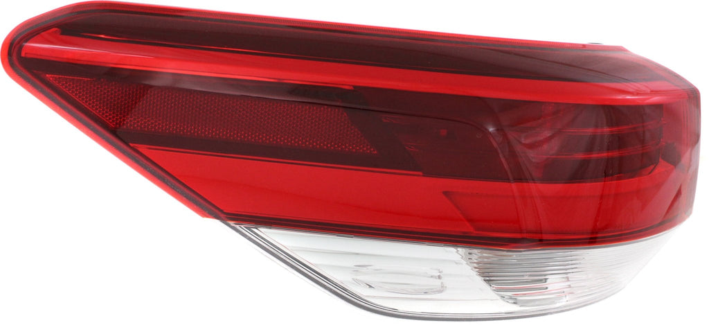 New Tail Light Direct Replacement For HIGHLANDER 17 - 17 TAIL LAMP LH, Outer, LED, Assembly TO2804132 815600E160 - US AUTO PARTS PLUS