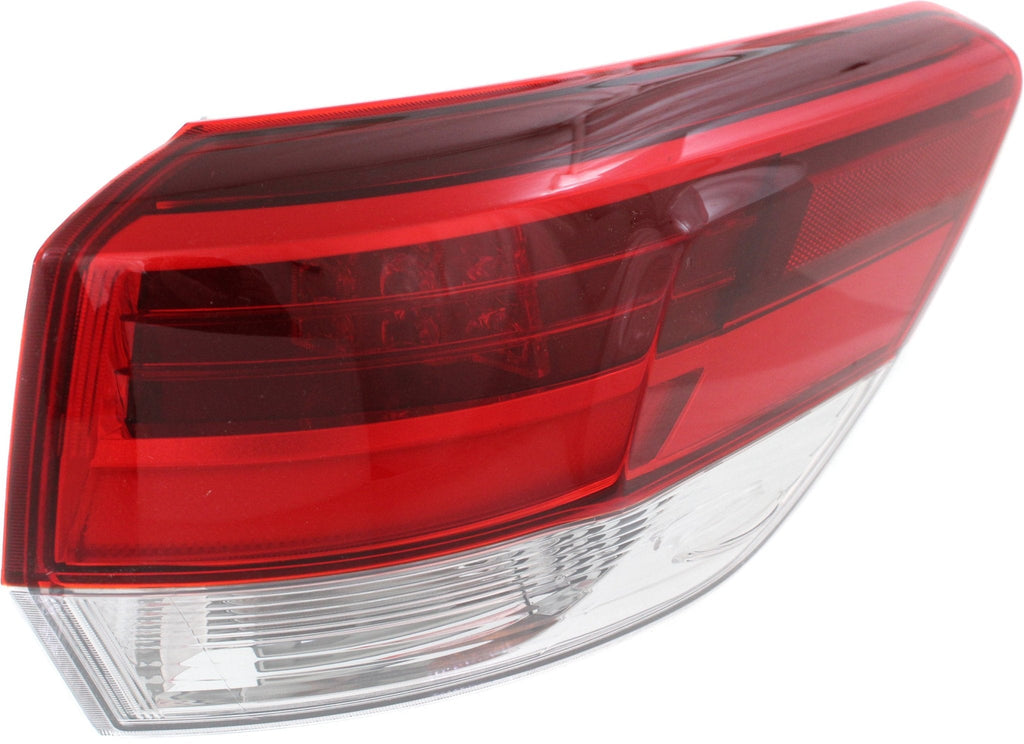 New Tail Light Direct Replacement For HIGHLANDER 17 - 17 TAIL LAMP RH, Outer, LED, Assembly TO2805132 815500E160 - US AUTO PARTS PLUS