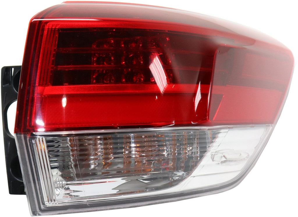 New Tail Light Direct Replacement For HIGHLANDER 17 - 19 TAIL LAMP RH, Outer, LED, Assembly - CAPA TO2805132C 815500E160 - US AUTO PARTS PLUS