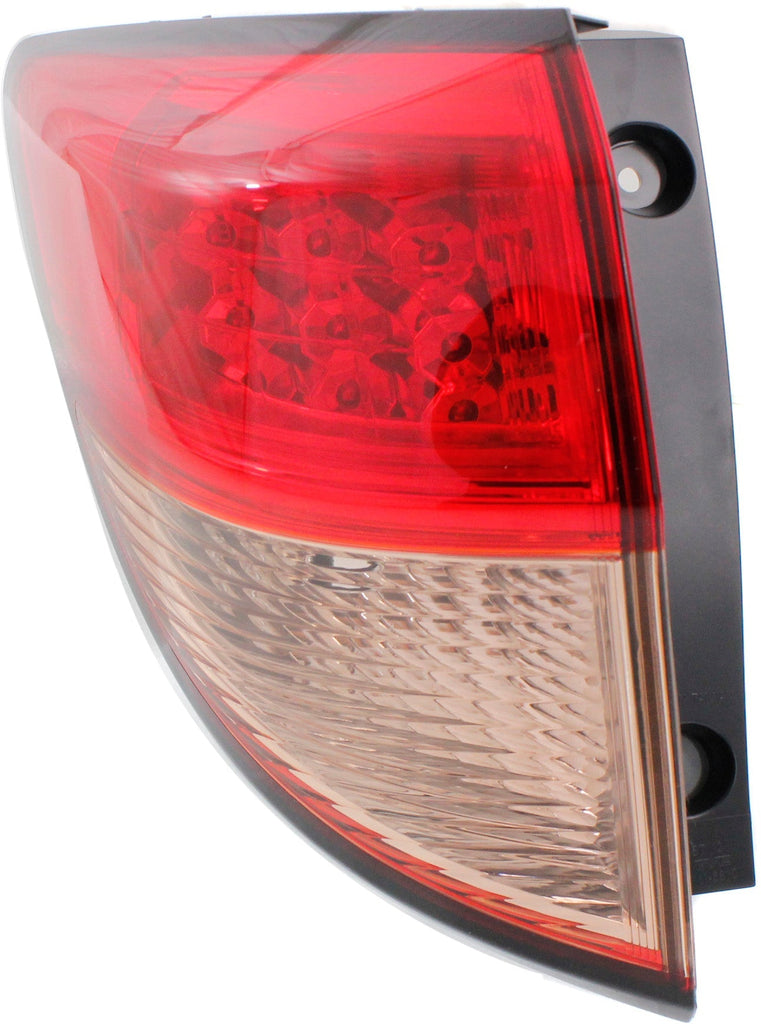 New Tail Light Direct Replacement For HR - V 16 - 18 TAIL LAMP LH, Outer, Lens and Housing - CAPA HO2804109C 33552T7SA01 - US AUTO PARTS PLUS