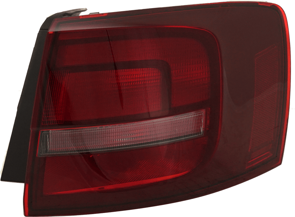 New Tail Light Direct Replacement For JETTA 11 - 18 TAIL LAMP RH, Outer, Assembly, Halogen, (16 - 16, Hybrid Models), Sedan, w/ Rear Fog Light VW2805124 5C6945096M,5C6945096L - US AUTO PARTS PLUS