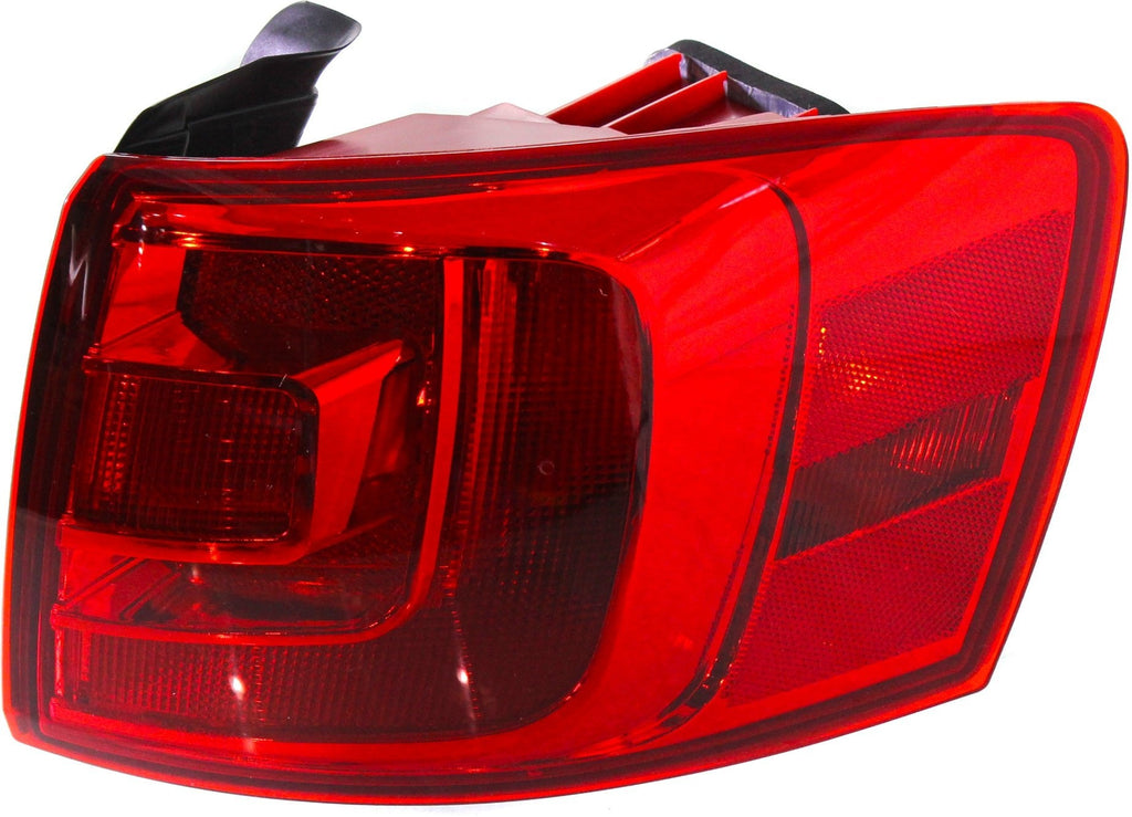 New Tail Light Direct Replacement For JETTA 11 - 18 TAIL LAMP RH, Outer, Assembly, Halogen, (Hybrid 13 - 14), Sedan, w/o Rear Fog Lights - CAPA VW2805107C 5C6945096D - US AUTO PARTS PLUS