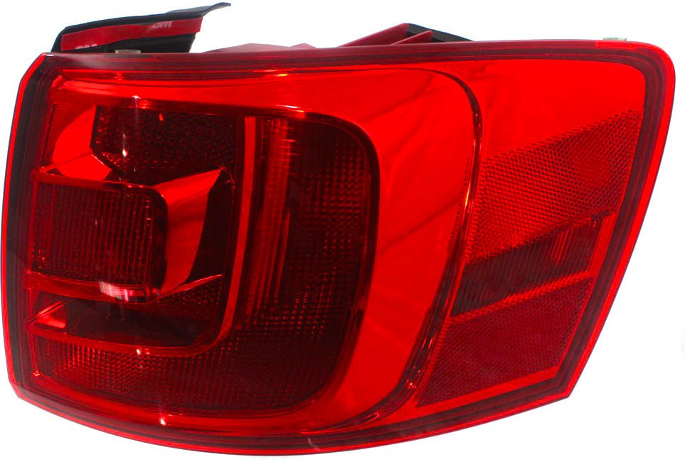 New Tail Light Direct Replacement For JETTA 11 - 18 TAIL LAMP RH, Outer, Assembly, Halogen, (Hybrid 13 - 14), Sedan, w/o Rear Fog Lights VW2805107 5C6945096D - US AUTO PARTS PLUS