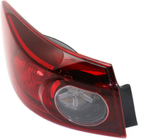 Load image into Gallery viewer, New Tail Light Direct Replacement For MAZDA 3 14 - 18 TAIL LAMP LH, Outer, Assembly, Halogen, Sedan, (Mexico, 16 - 18)/Japan Built Vehicle - CAPA MA2804117C BHN151160B - US AUTO PARTS PLUS