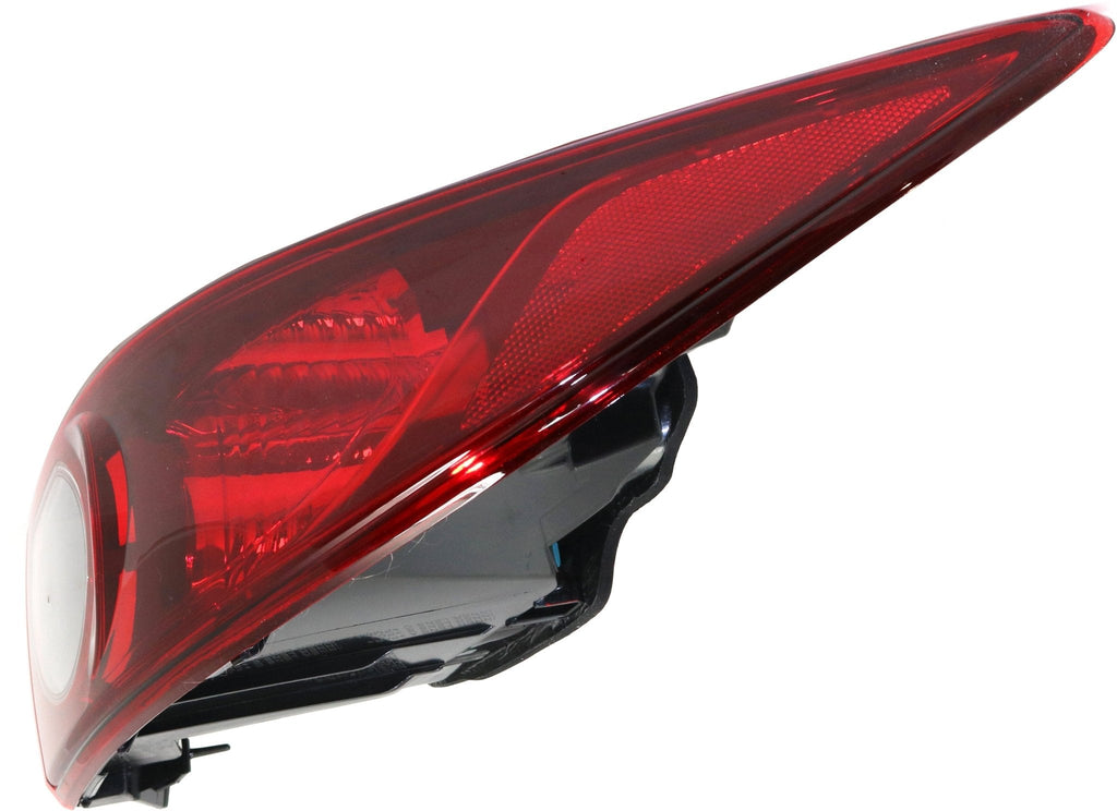 New Tail Light Direct Replacement For MAZDA 3 14 - 18 TAIL LAMP RH, Outer, Assembly, Halogen, Sedan, (Mexico, 16 - 18)/Japan Built Vehicle - CAPA MA2805117C BHN151150B - US AUTO PARTS PLUS