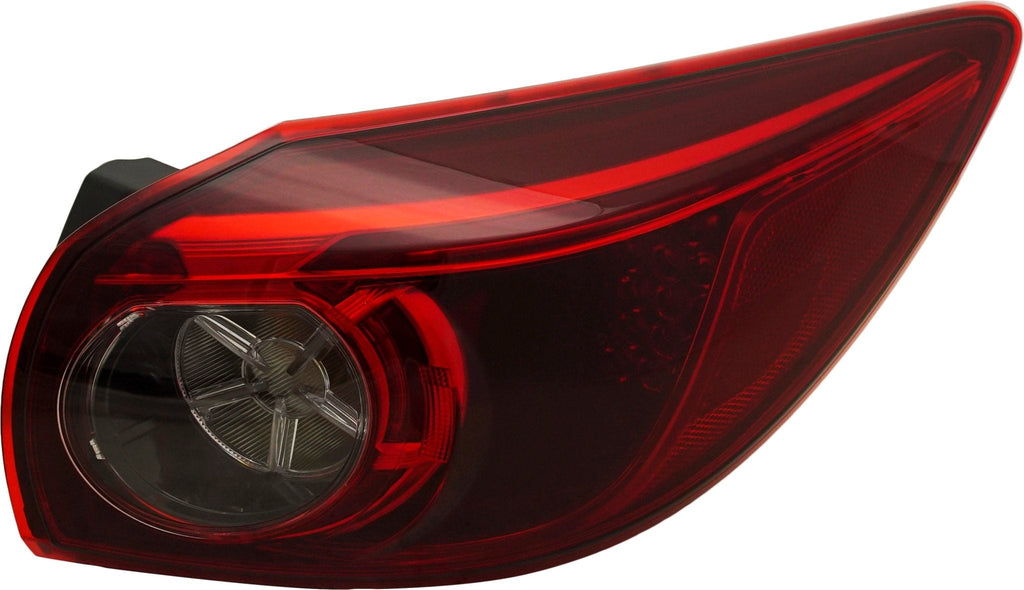 New Tail Light Direct Replacement For MAZDA 3 14 - 18 TAIL LAMP RH, Outer, Assembly, LED, Hatchback MA2805116 BHP251150C - US AUTO PARTS PLUS