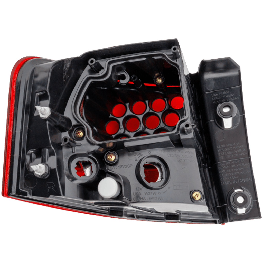 New Tail Light Direct Replacement For MDX 10 - 13 TAIL LAMP RH, Outer, Lens and Housing - CAPA AC2819117C 33501STXA11 - US AUTO PARTS PLUS