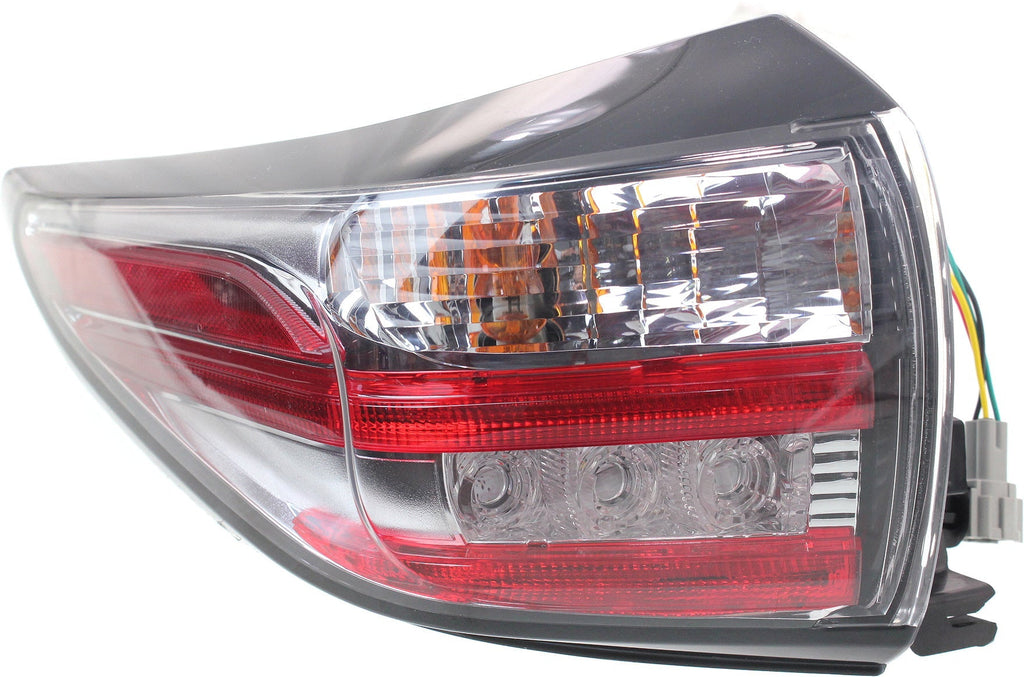 New Tail Light Direct Replacement For MURANO 15 - 18 TAIL LAMP LH, Outer, Assembly, (Exc. Hybrid Model) - CAPA NI2804103C 265555AA0B - US AUTO PARTS PLUS