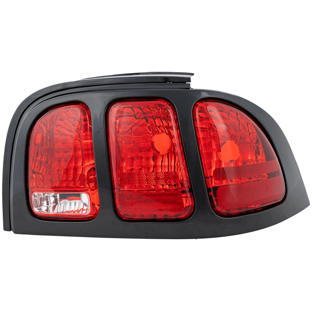 New Tail Light Direct Replacement For MUSTANG 96 - 98 TAIL LAMP RH, Lens and Housing, Rim w/o Painted FO2801142 F7ZZ13404CA - US AUTO PARTS PLUS