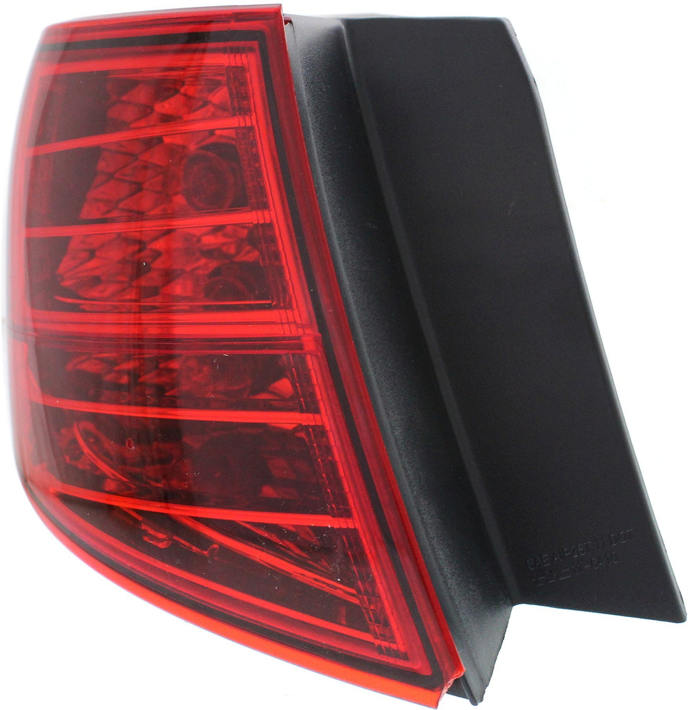 New Tail Light Direct Replacement For OPTIMA 12 - 13 TAIL LAMP LH, Outer, Assembly, Halogen, (Exc. Hybrid Models), USA Built Vehicle KI2804108 924014C000 - US AUTO PARTS PLUS