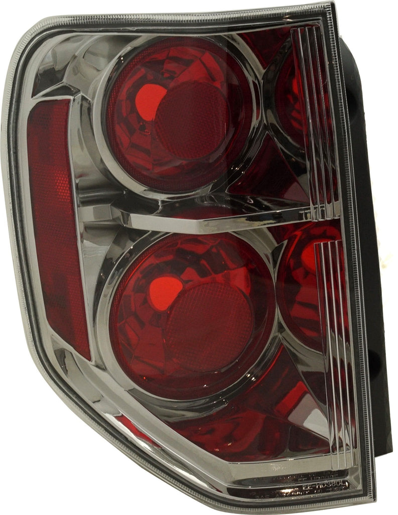 New Tail Light Direct Replacement For PILOT 06 - 08 TAIL LAMP LH, Lens and Housing HO2800162 33551S9VA11 - US AUTO PARTS PLUS