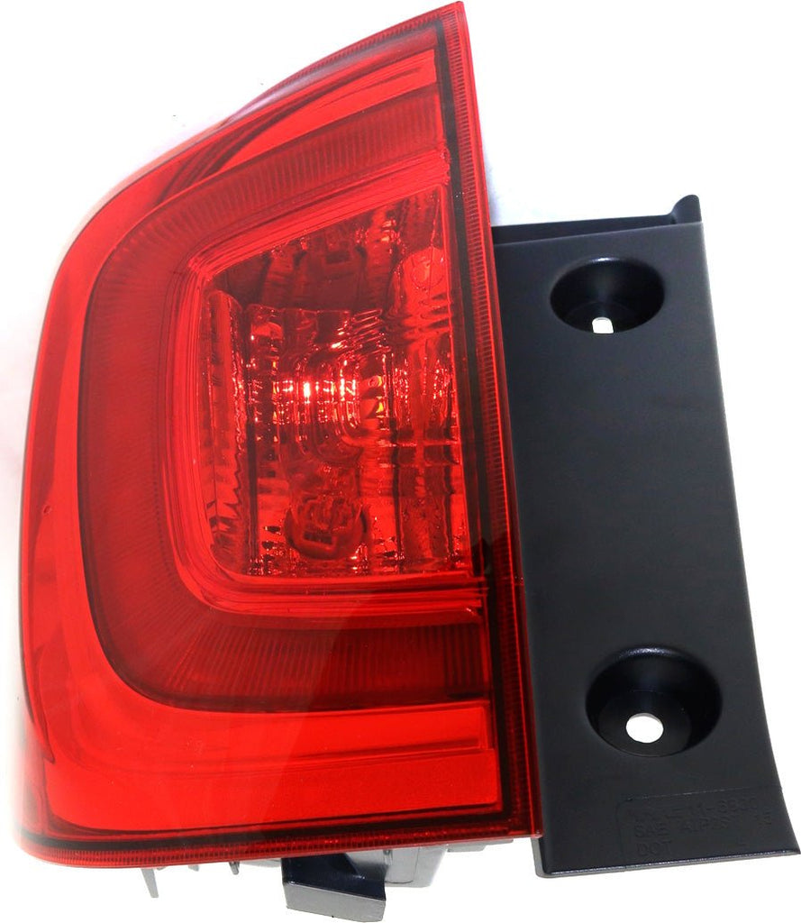 New Tail Light Direct Replacement For PILOT 16 - 18/PASSPORT 22 - 23 TAIL LAMP LH, Outer, Assembly, (Passport, Elite/EX - L/Sport/Touring Models) HO2804107 33550TG7A01 - US AUTO PARTS PLUS