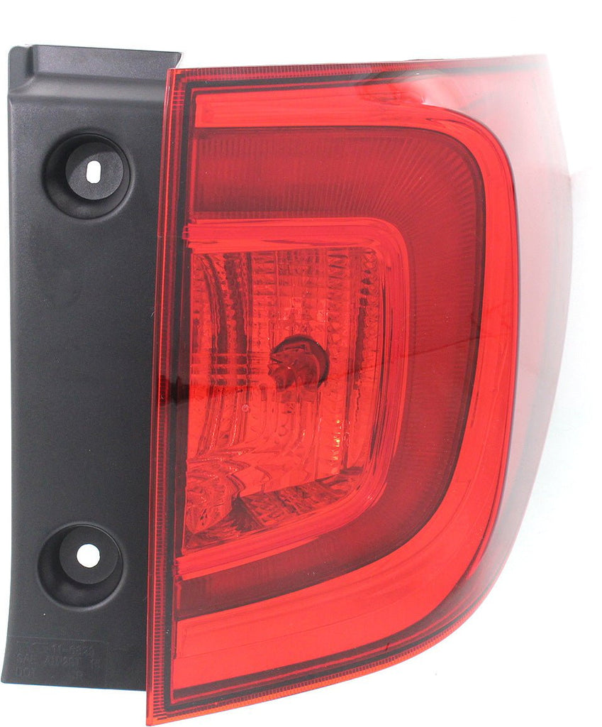 New Tail Light Direct Replacement For PILOT 16 - 18/PASSPORT 22 - 23 TAIL LAMP RH, Outer, Assembly, (Passport, Elite/EX - L/Sport/Touring Models) - CAPA HO2805107C 33500TG7A01 - US AUTO PARTS PLUS