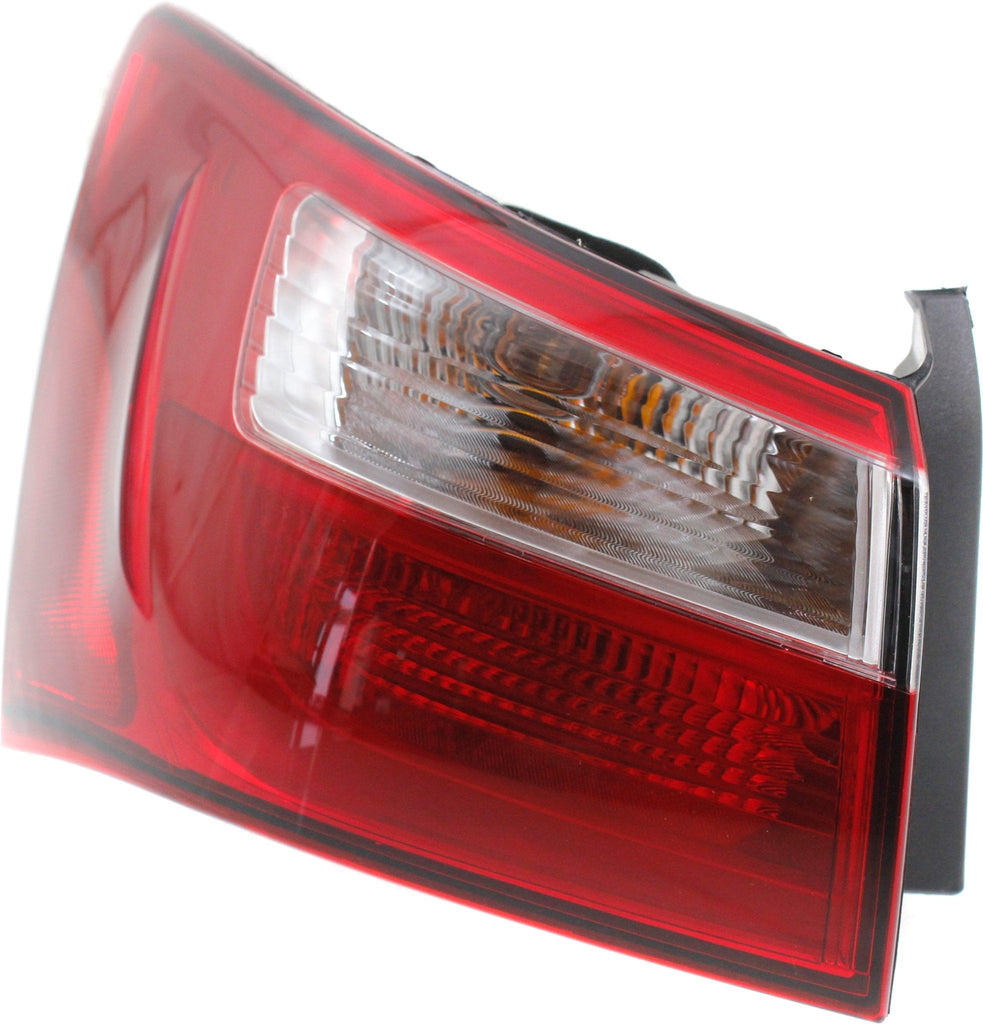New Tail Light Direct Replacement For RIO 12 - 17 TAIL LAMP LH, Outer, Assembly, Halogen, Sedan - CAPA KI2804109C 924011W000 - US AUTO PARTS PLUS