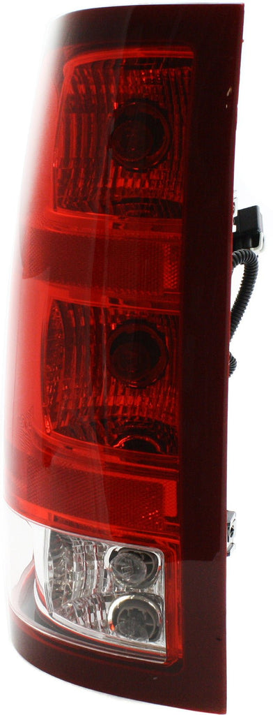 New Tail Light Direct Replacement For SIERRA 1500 07 - 10/12 - 13 / SIERRA 2500HD/3500HD 07 - 14 TAIL LAMP LH, Assy, SL/SLE/SLT/WT Mdls, Excludes 2007 Classic GM2800208 25958484 - US AUTO PARTS PLUS