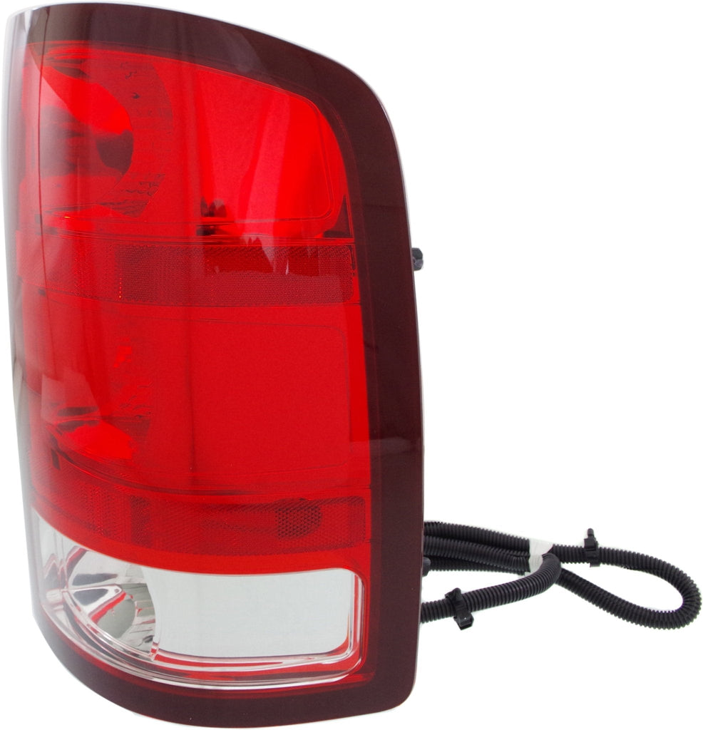 New Tail Light Direct Replacement For SIERRA 1500 07 - 10/12 - 13 / SIERRA 2500HD/3500HD 07 - 14 TAIL LAMP RH, Assy, SL/SLE/SLT/WT Mdls, Excludes 2007 Classic - CAPA GM2801208C 25958485 - US AUTO PARTS PLUS