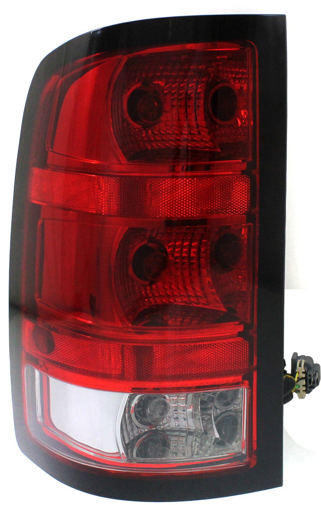 New Tail Light Direct Replacement For SILVERADO/SIERRA 1500 09 - 13 / 2500 HD/3500 HD 11 - 14 TAIL LAMP LH, Assy, (2500HD/3500HD, Type 1), Denali/Hybrid Models - CAPA GM2800254C 20822394 - US AUTO PARTS PLUS