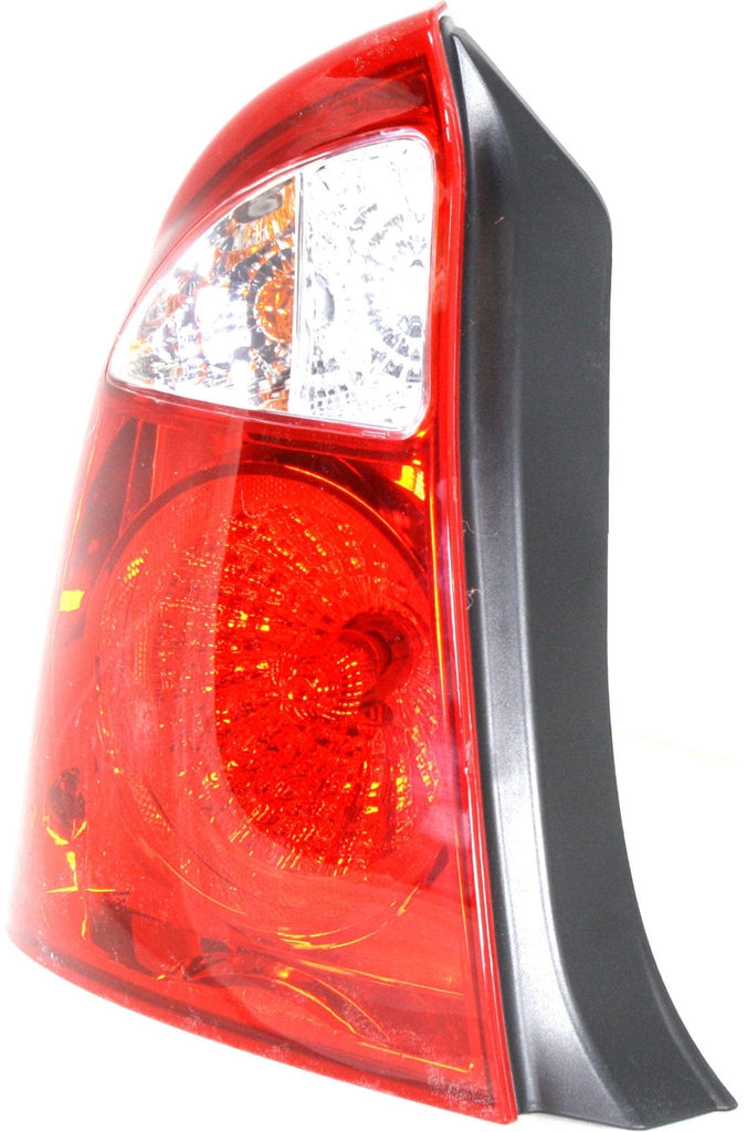 New Tail Light Direct Replacement For SPECTRA 04 - 06 TAIL LAMP LH, Assembly, Red and Clear Lens, New Body Style KI2800123 924012F020 - US AUTO PARTS PLUS