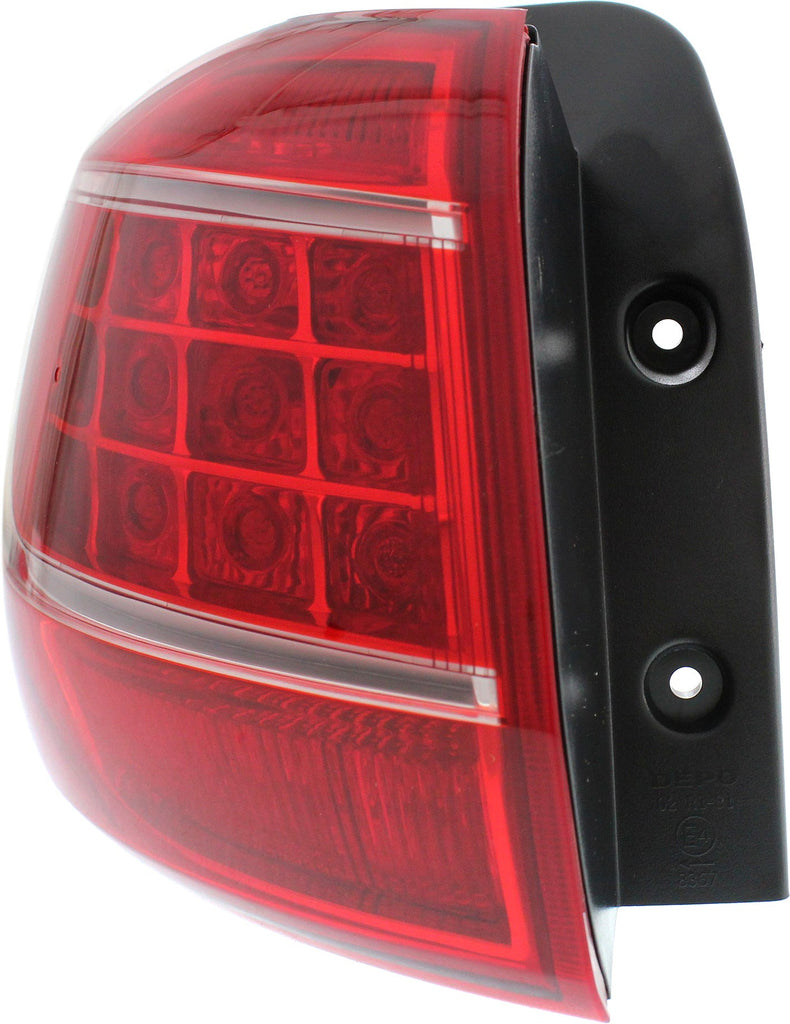 New Tail Light Direct Replacement For SPORTAGE 11 - 13 TAIL LAMP LH, Outer, Assembly KI2804104 924013W020 - US AUTO PARTS PLUS