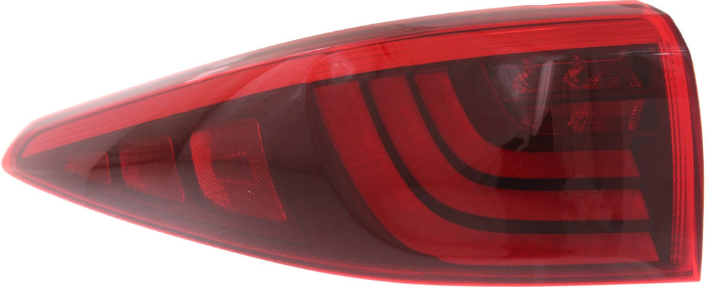 New Tail Light Direct Replacement For SPORTAGE 17 - 19 TAIL LAMP LH, Outer, Assembly, LED KI2804133 92401D9120 - US AUTO PARTS PLUS