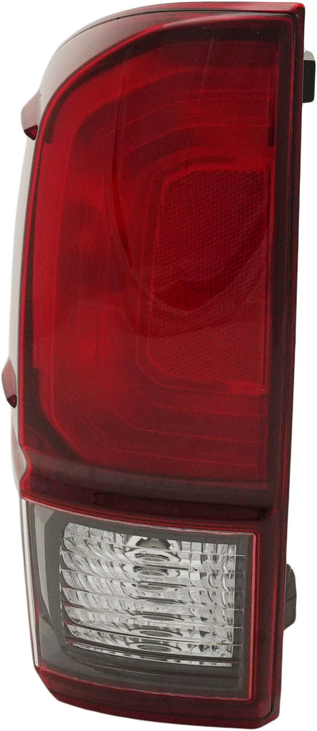 New Tail Light Direct Replacement For TACOMA 18 - 23 TAIL LAMP LH, Assembly, Halogen, Red/Smoke Lens, Base/SR/SR5/(TRD Off - Road/TRD Sport 18 - 19) Models TO2800203 8156004181 - US AUTO PARTS PLUS