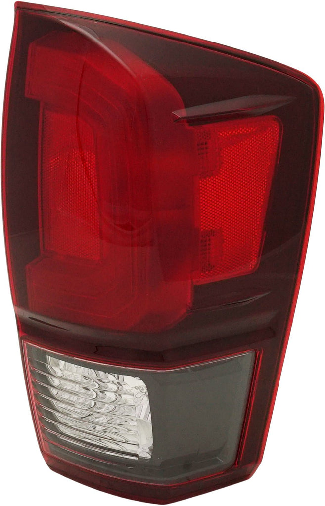 New Tail Light Direct Replacement For TACOMA 18 - 23 TAIL LAMP RH, Assembly, Halogen, Red/Smoke Lens, Base/SR/SR5/(TRD Off - Road/TRD Sport 18 - 19) Models TO2801203 8155004181 - US AUTO PARTS PLUS
