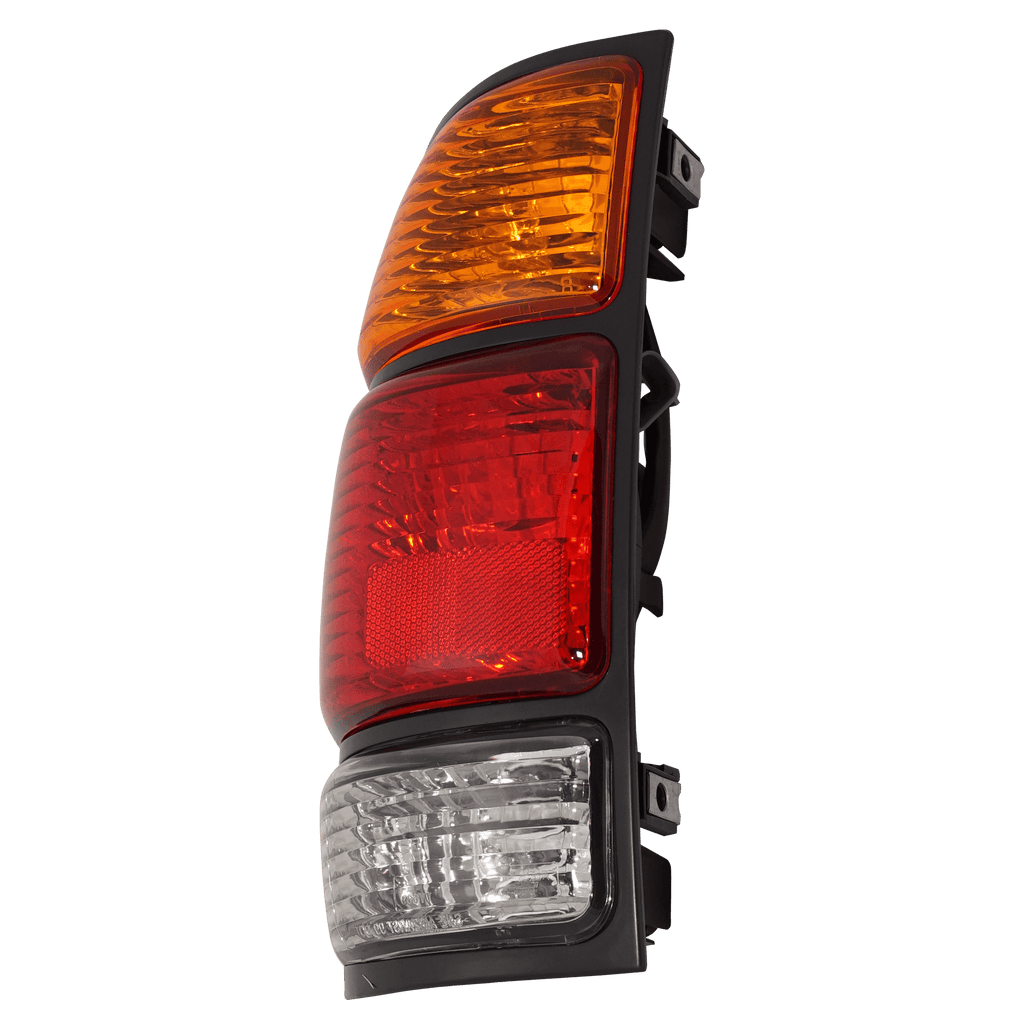 New Tail Light Direct Replacement For TUNDRA 00 - 06 TAIL LAMP LH, Assembly, Amber/Clear/Red Lens, w/ Standard Bed, Regular and Access Cab TO2800129 815600C010 - US AUTO PARTS PLUS