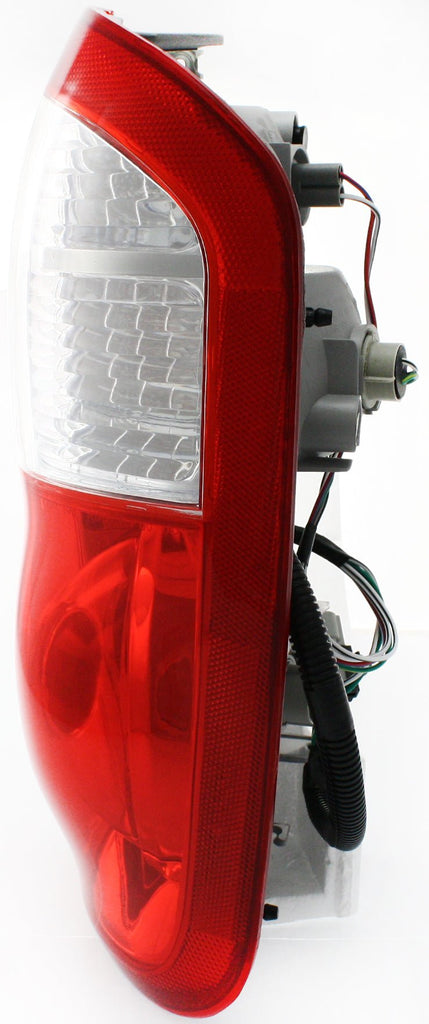 New Tail Light Direct Replacement For TUNDRA 04 - 06 TAIL LAMP RH, Assembly, Halogen, w/ Standard Bed, Double Cab, Clear and Red Lens TO2801153 815500C040 - US AUTO PARTS PLUS