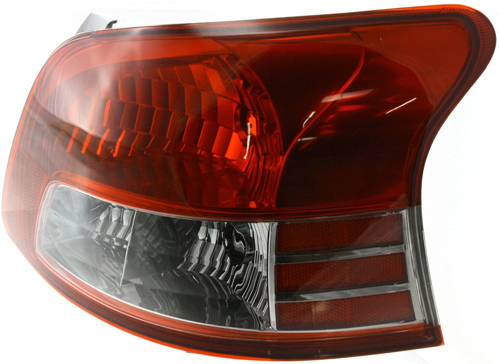 New Tail Light Direct Replacement For YARIS 07 - 11 TAIL LAMP RH, Lens and Housing, (S Mdl 07 - 09)/(Base Mdl 10 - 11, w/ Sprt Pkg), Sdn TO2819140 8155152770 - US AUTO PARTS PLUS