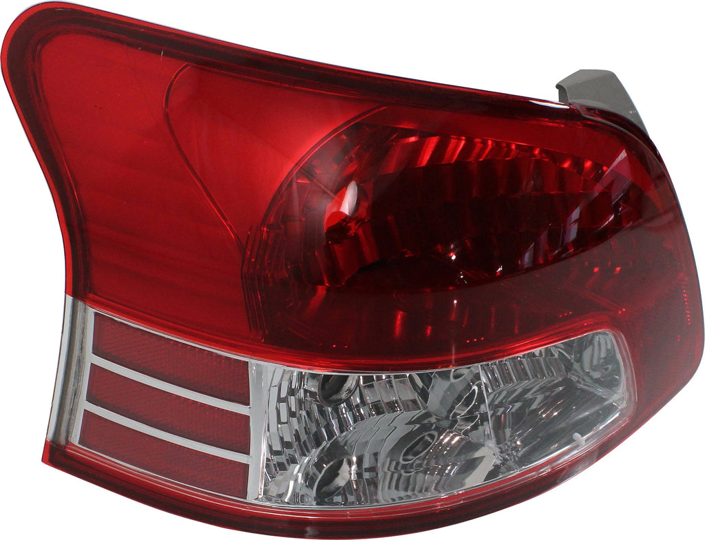 New Tail Light Direct Replacement For YARIS 07 - 12 TAIL LAMP LH, Lens and Housing, Base Model, w/o Sport Package, Sedan TO2818133 8156152550 - US AUTO PARTS PLUS