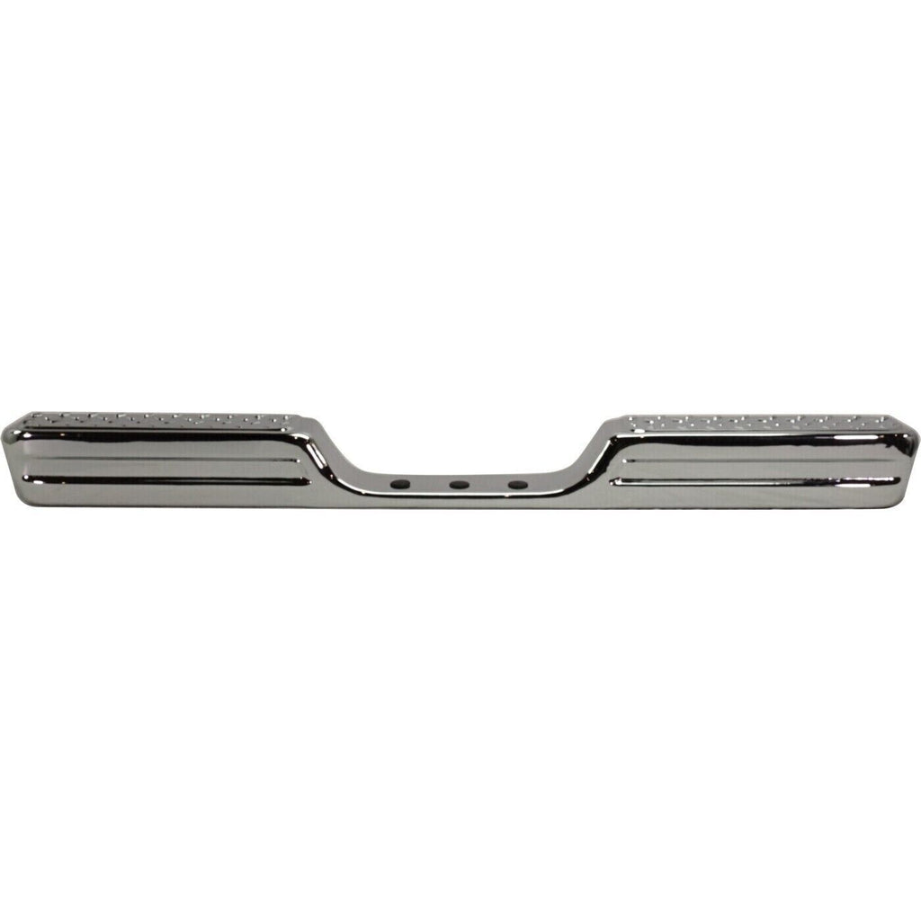 Rear Step Bumper For 1984 - 1988 Toyota Pickup Chrome Face Bar 1 - Piece Step Type - US AUTO PARTS PLUS