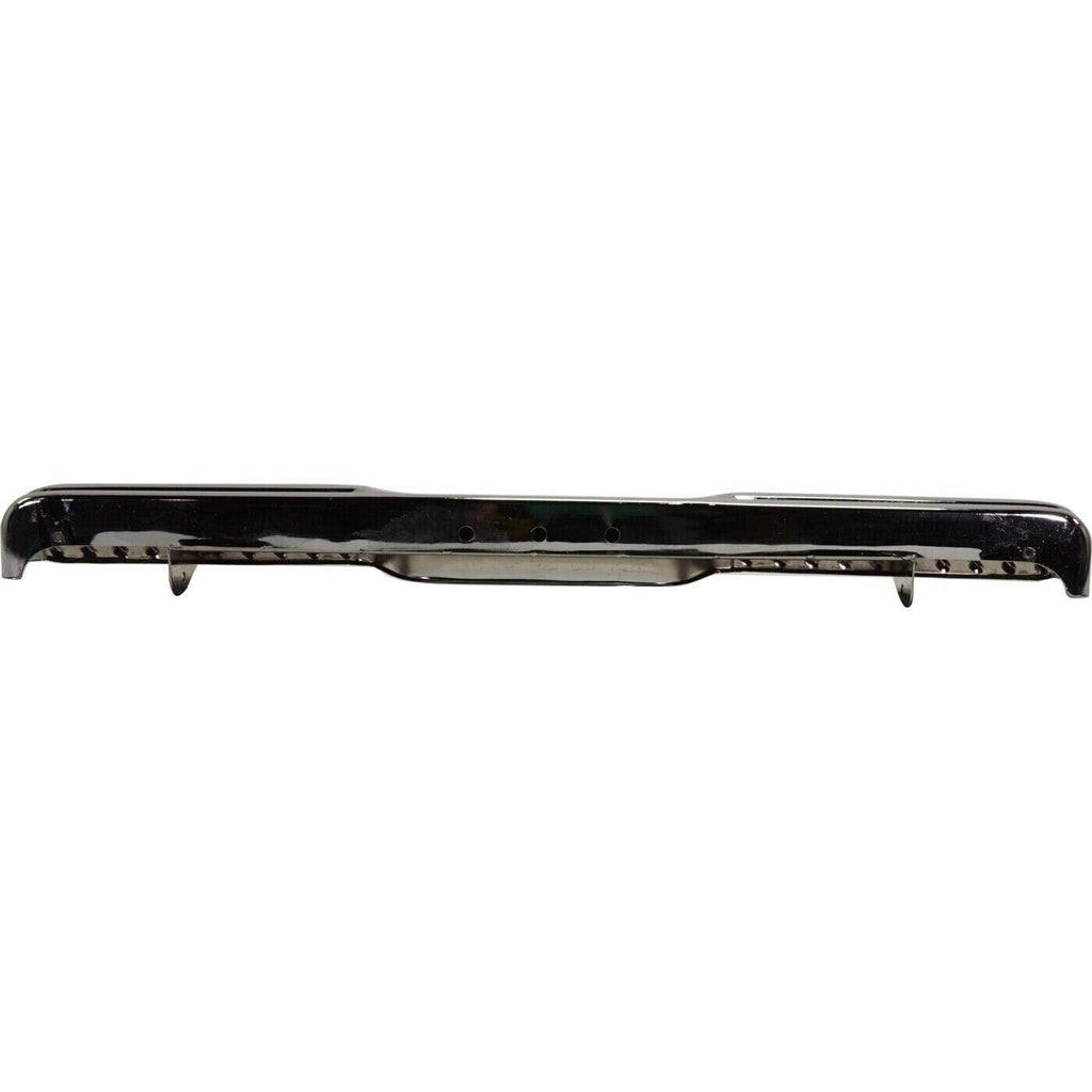 Rear Step Bumper For 1984 - 1988 Toyota Pickup Chrome Face Bar 1 - Piece Step Type - US AUTO PARTS PLUS